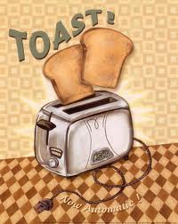 Let's toast for the toast.